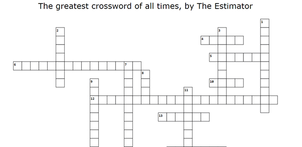 The Greatest Estimator Crossword